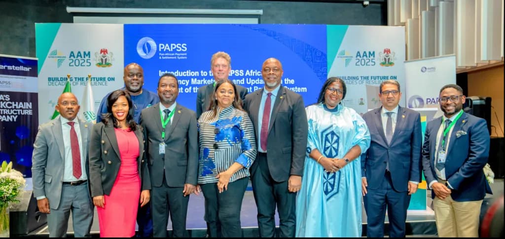 The PAPSS African Currency Marketplace going live at the 2025 Afreximbank Annual Meeting